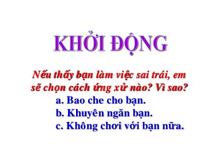 Bài giảng Đạo đức Lớp 5 - Tuần 14 - Bài: Kính già yêu trẻ (Tiết 1) Bài giảng Đạo đức Lớp 5 - Tuần 14 - Bài: Kính già yêu trẻ (Tiết 1)