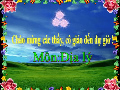 Bài giảng Địa lí Lớp 5 - Tuần 16 - Bài: Ôn tập