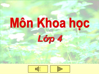 Bài giảng Khoa học 4 - Bài 14: Phòng một số bệnh lây qua đường tiêu hóa