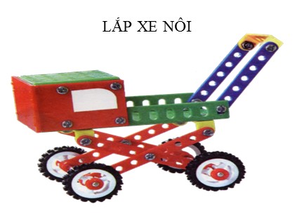 Bài giảng Kĩ thuật Lớp 4 - Tuần 28 - Bài 16: Lắp xe nôi (Tiết 1) - Trường Tiểu học Đức Xuân