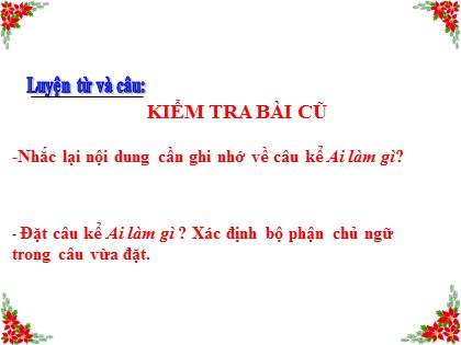 Bài giảng Luyện từ và câu Khối 4 - Tuần 17 - Bài: Mở rộng vốn từ Tài năng
