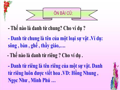 Bài giảng Luyện từ và câu Khối 5 - Tuần 14 - Bài: Ôn tập về từ loại - Năm học 2021-2022 Bài giảng Luyện từ và câu Khối 5 - Tuần 14 - Bài: Ôn tập về từ loại - Năm học 2021-2022