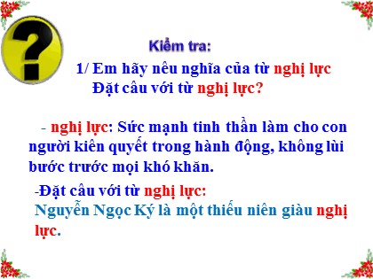 Bài giảng Luyện từ và câu Lớp 4 - Tuần 12 - Bài: Tính từ (Tiếp theo)