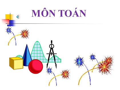 Bài giảng môn Toán Khối 5 - Tuần 18 - Bài: Diện tích hình tam giác