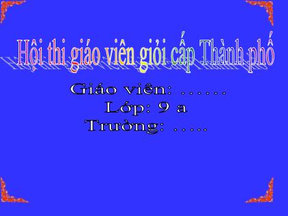Bài giảng Ngữ văn 9 - Tiết 118: Cách làm bài nghị luận về tác phẩm truyện (Hoặc đoạn trích)