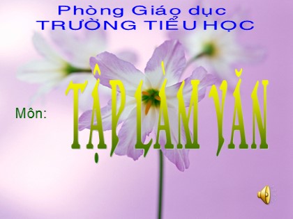 Bài giảng Tập làm văn Lớp 5 - Tuần 11 - Bài: Trả bài văn tả cảnh