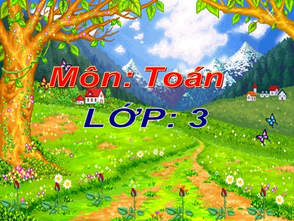 Bài giảng Toán Lớp 3 - Bài: Diện tích của một hình