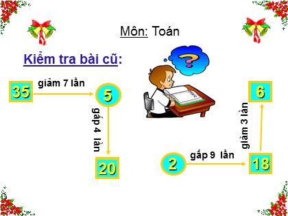 Bài giảng Toán Lớp 3 - Bài: Tìm số chia