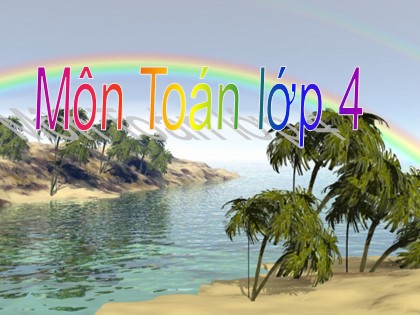 Bài giảng Toán Lớp 4 - Chương 2 - Bài: Hai đường thẳng song song