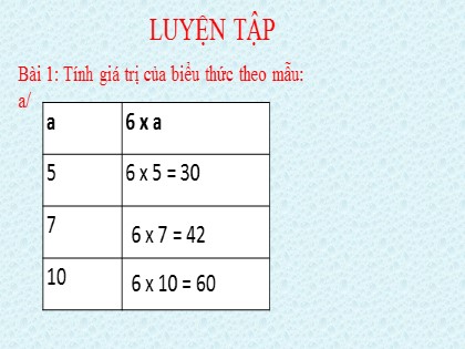 Bài giảng Toán Lớp 4 - Tuần 1 - Tiết 5: Luyện tập (Trang 7)