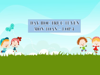 Bài giảng Toán Lớp 4 - Tuần 9 - Bài: Cách vẽ hai đường thẳng song song