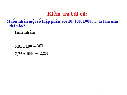Bài giảng Toán Lớp 5 - Tuần 12 - Tiết 57: Luyện tập (Trang 58)