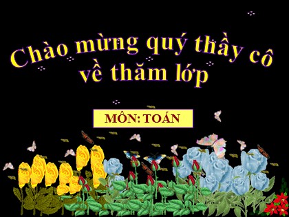 Bài giảng Toán Lớp 5 - Tuần 14 - Bài: Chia một số thập phân cho một số thập phân - Năm học 2016-2017