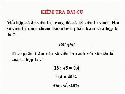 Bài giảng Toán Lớp 5 - Tuần 16 - Tiết 76: Luyện tập