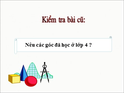 Bài giảng Toán Lớp 5 - Tuần 17 - Tiết 85: Hình tam giác