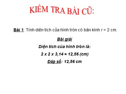 Bài giảng Toán Lớp 5 - Tuần 20 - Tiết 98: Luyện tập