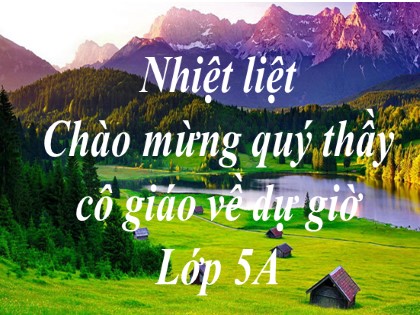Bài giảng Toán Lớp 5 - Tuần 25 - Bài: Trừ số đo thời gian