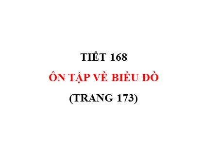 Bài giảng Toán Lớp 5 - Tuần 34 - Tiết 168: Ôn tập về biểu đồ