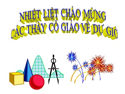 Bài giảng Toán Lớp 5 - Tuần 5 - Bài: Đề-ca-mét vuông. Héc-tô-mét vuông - Năm học 2016-2017